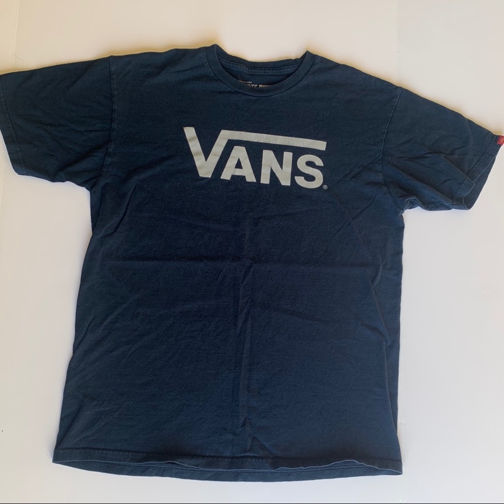 Good condition Vans Men’s Medium Navy T-shirt